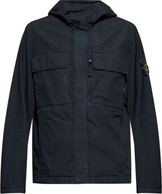 Stone Island Giacca con cappuccio - Blu