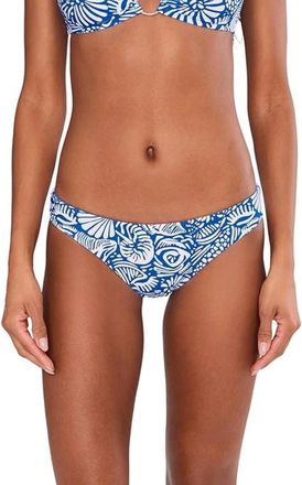 Seafolly C Shells Bikini Bottom Womens Sapphire Reversible Swimwear GBO3618