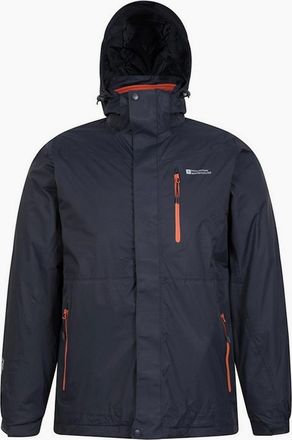Mountain Warehouse Mens Mountain Warehouse Mens Bracken Extreme 3 in 1 Waterproof Jacket - Navy - Size: 44/Regular