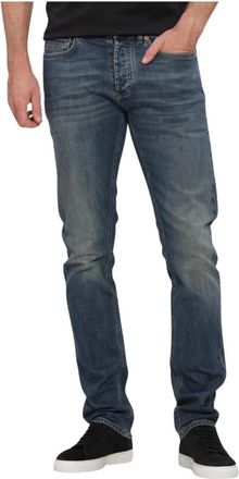 Denham Jeans, Heren, Blauw, W33 L34, Katoen, Razor AWD