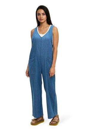 tentree Nova Overall in Mid Wash at Nordstrom, Size X-Large