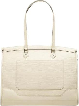 Louis Vuitton Pre-owned Madeleine GM Tote Bag - Dames - Vintage Shopper - Wit - ONE Size - Vintage