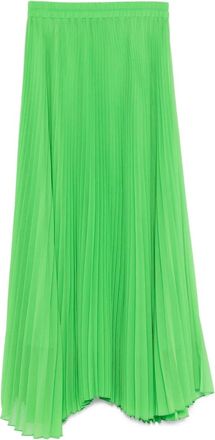 Styland Gonna lunga plissettata - Verde