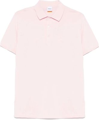 Aspesi Basis Polo - Heren - Polos - Roze - M - Katoen - Tops