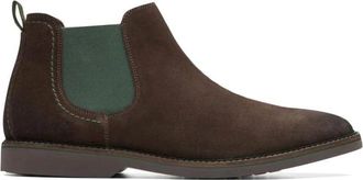 Clarks Atticus LT Top Chelsea Boots - Heren - Chelseaboots - Bruin - 40 1/2 EU - Leer - Schoenen