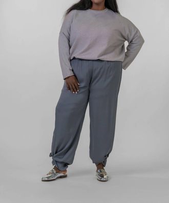 Nouvelle/Silk95Five Pondy Pants In Dark Grey
