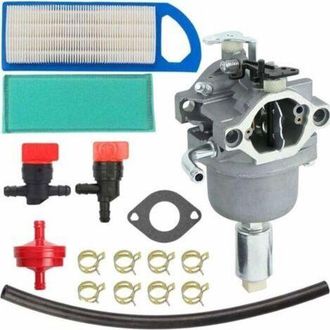 OEM Carburador Para Motores Briggs & Stratton 594593 591731 590400 796078 498811 794161 795477 De 14.5hp A 21hp, Kit De Ajuste Con Junta, Filtro De Aire Y