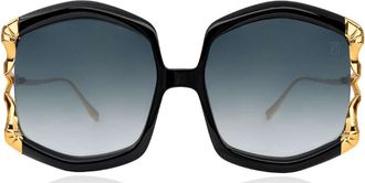 Anna-Karin Karlsson LA VIE EN ROSE Black Womens Sunglasses Black Size Standard