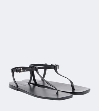 A.Emery Clara leather thong sandals