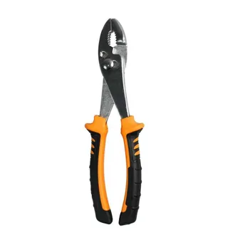 Trade Shop Trade Shop - Pinza Universale 10 Impugnatura Ergonomica Antiscivolo Ganascia Seghettata 26cm