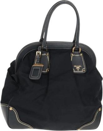 Prada Pre-owned Handbags, female, Blue, Size: ONE SIZE Pre-owned Vintage Handbag