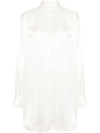 Maison Margiela Camicia satinata - Bianco