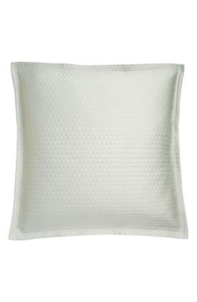 SFERRA Favo Euro Sham in Seagreen at Nordstrom