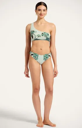 La DoubleJ Mirage Bottom in Blooming Tulip Plac&eacute;e Menta at Nordstrom, Size X-Small