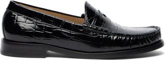 Stuart Weitzman Lottie Loafer - Dames - Loafers - Zwart - 35 EU - Schoenen