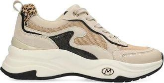 Mexx Schoenen, Dames, Beige, 37 EU, Palma Ora Sneaker