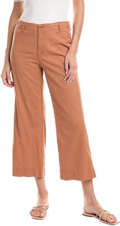 Michael Stars Geraldine Straight Leg Linen-Blend Pant