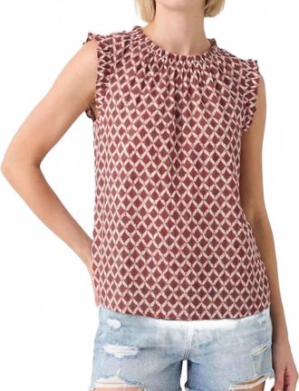 Staccato Gosman Top In Red