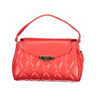 Mario Valentino Tassen, Dames, Rood, ONE Size, Rosso Polyurethane Handbag