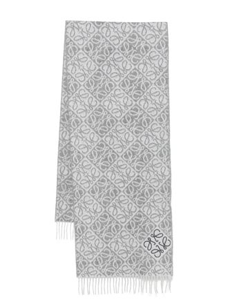 Loewe Anagram sjaal - Grijs