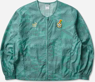 Puma Men s Ghana x Salehe Bembury KING Track Jacket Jade Frost
