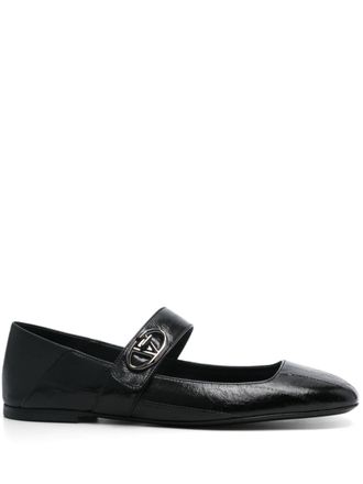 Valentino Garavani VLogo Locker ballet flats - Black