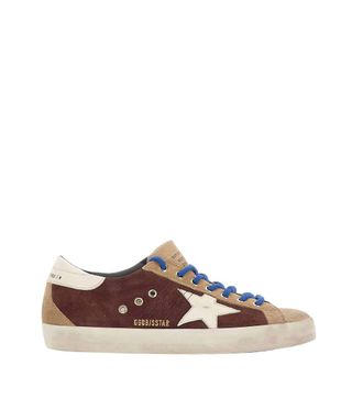 Golden Goose Brown Super-star Sneakers