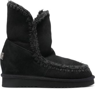 Mou Eskimo Inner Wedge Short - Dames - Winterlaarzen - Zwart - 40 EU - Leer - Schoenen