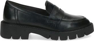 Caprice Zwarte Gesloten Loafers voor Dames - Dames - Loafers - Zwart - 37 EU - Schoenen