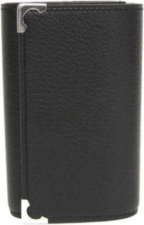 Cartier Pre-owned Cabochon L3000579 Sleuteletui - unisex - Vintage Accessoires - Zwart - ONE Size - Leer - Vintage