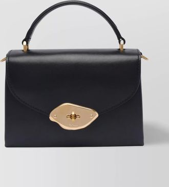 Mulberry structured top handle tote bag