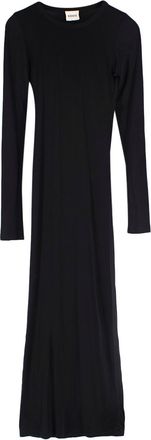 Khaite Black Long Sleeve Maxi Dress Size XS