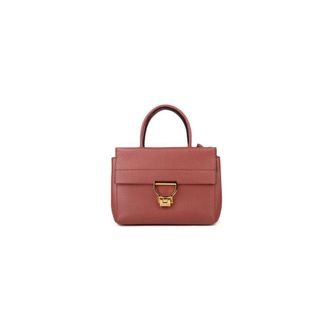 Coccinelle Arlettis Handbag Grained Leather - female - Coccinelle - Handbags - Brown - ONE SIZE - Bags