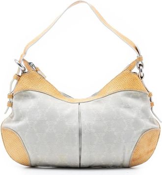 Celine Pre-owned Shoulder Bags, female, Brown, Size: ONE SIZE Pre-owned Vintage Monogram Shoulder Bag