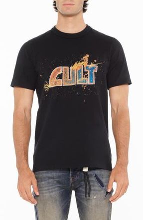 Cult of Individuality Cotton Graphic T-Shirt in Black at Nordstrom Rack, Size X-Large
