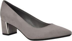 Calvin Klein Natalia Pointed Toe Flat in Grey at Nordstrom Rack, Size 9.5
