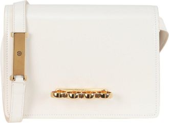 Alexander McQueen Alexander Mcqueen Four Ring Leather Crossbody