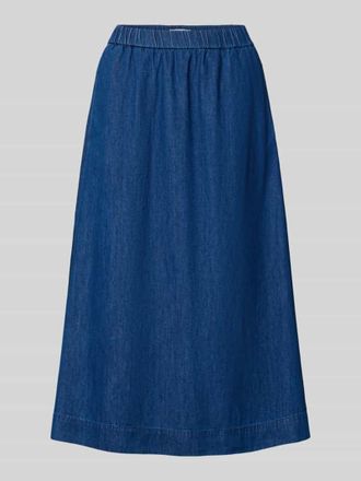 s.Oliver Red Label Ausgestellter Jeansrock aus reiner Baumwolle in Jeansblau, Gr&ouml;&szlig;e 44