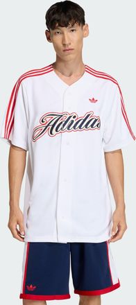 adidas Mens adidas SUMMER LEAGUE VARSITY BASEBALL JERSEY