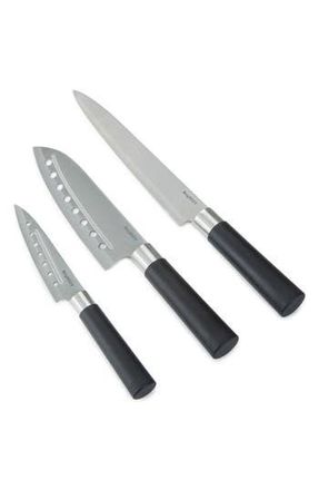 Berghoff DiNA Codon 3-Piece Knife Set in Black at Nordstrom Rack