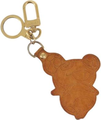 Louis Vuitton Pre-owned Accessories, female, Brown, Size: ONE SIZE Pre-owned Leather Key-Holder
