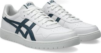 Asics Sneaker ASICS SPORTSTYLE JAPAN S, Damen, Gr. 39,5, wei&szlig;, raw indigo, Synthetik, Schuhe Sneaker