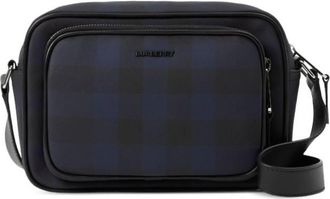Burberry Paddy Check-Pattern Messenger Bag