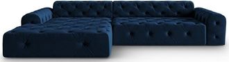 BLOOMINGLOFT 4-Sitzer Design Ecksofa Artemis mit Eckteil links