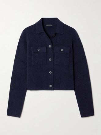 James Perse Giacca In Maglia Stretch - Blu