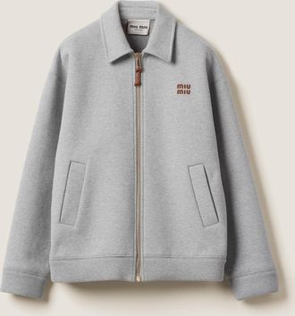 Miu Miu Jersey blouson jacket