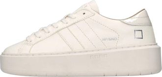 D.A.T.E. Sneakers - Dames - Sneakers - Wit - 40 EU - Leer - Schoenen