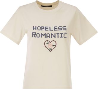 Max Mara Camiseta de algod&oacute;n con estampado y bordado Maxmara Wkdwest de Weekend