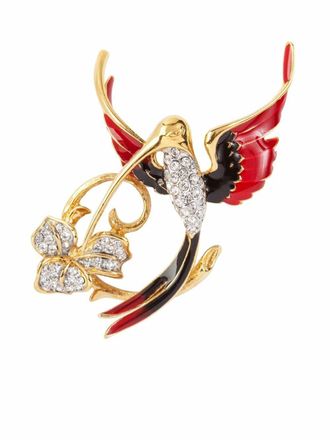 Susan Caplan Vintage Spilla Attwood & Sawyer anni 70 - Oro