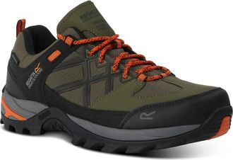 Regatta Mens Samaris III Low Walking Shoes with Performance Threads & Shock Absorbing Heel, Waterproof & Breathable - Perfect for Outdoors, Hikin, Climbing & 